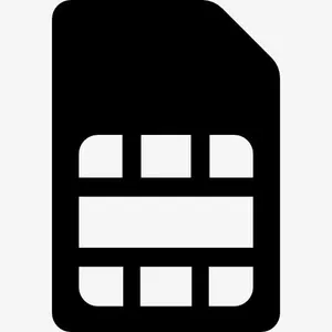 SIM卡图标免抠