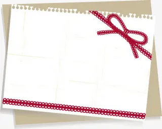 可爱的蝴蝶结备案文本框免抠