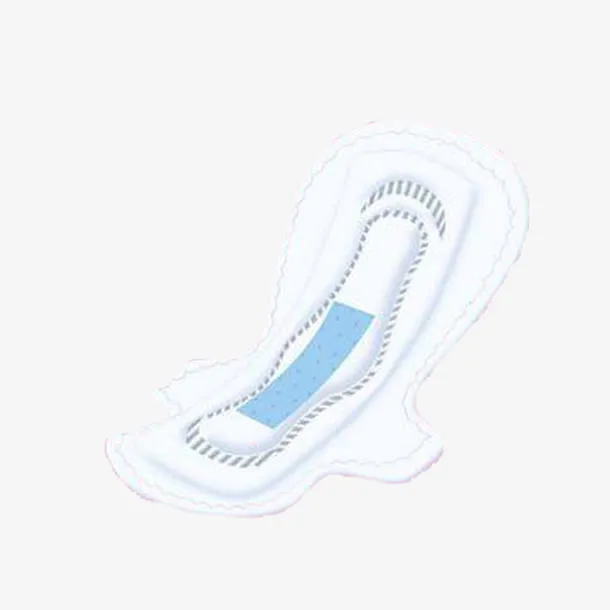 现代简约透明卡通卫生巾免抠