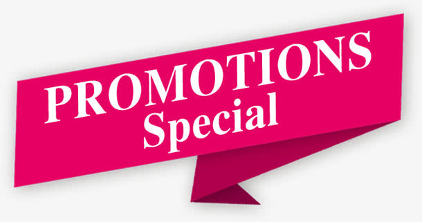 粉色渐变文字标签免抠