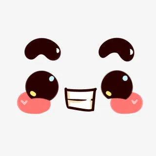 可爱阴险地笑表情卡通免抠