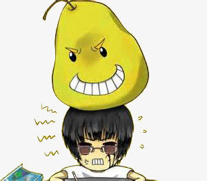 压力很大手绘免抠