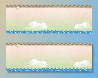 中国风传统云纹装饰banner背景高清