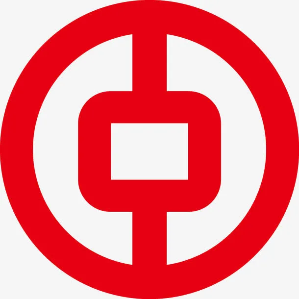 红色银行logo免抠