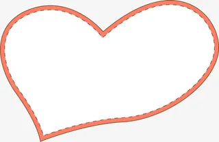 爱心边框免抠