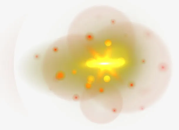 装饰星光矢量素材免抠