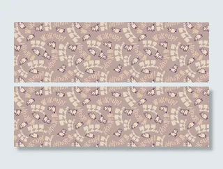 小猪印花背景高清