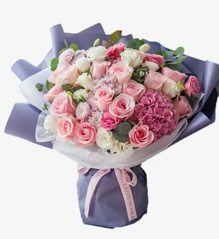 花  粉佳人免抠