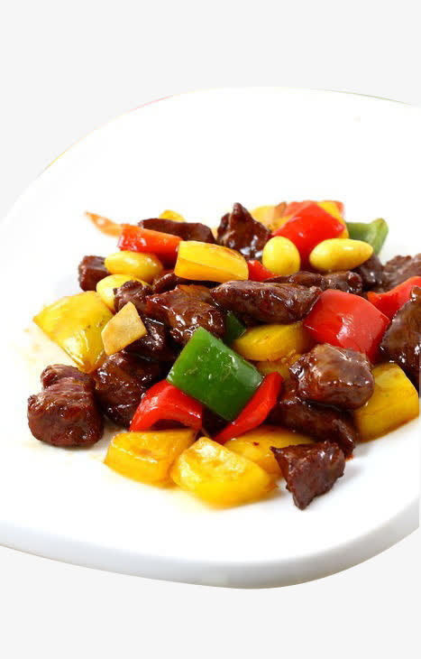 雪花牛肉免抠