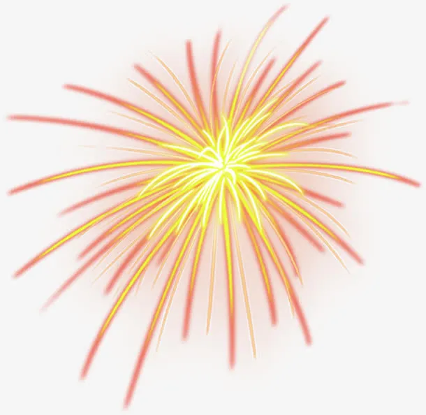 开业庆典烟花烟火免抠