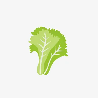 卡通白菜矢量图下载免抠