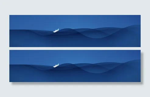 商务简约风格banner设计高清