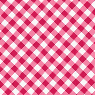 粉色白色格子花纹免抠