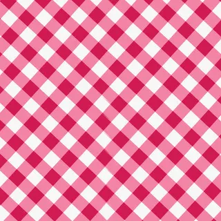 粉色白色格子花纹免抠