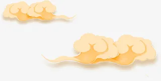 古典祥云元素素材免抠