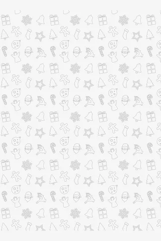 圣诞浅灰色各种装饰元素免抠