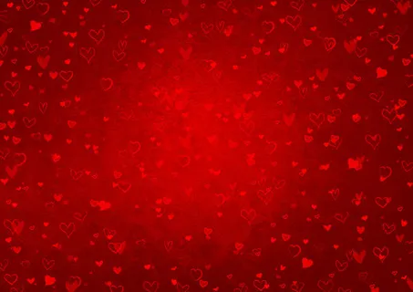 红色心型背景