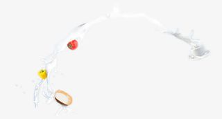 动感牛奶水果免抠