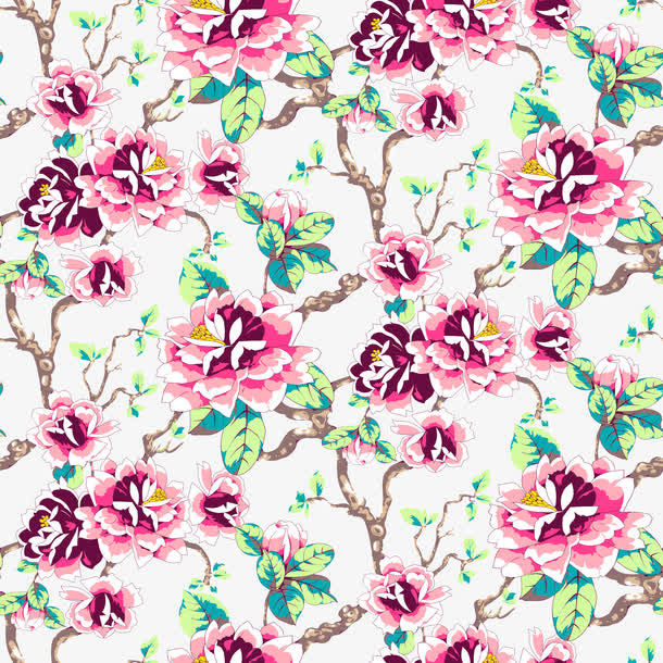 红色牡丹花下载免抠