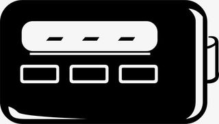 收音机png元素免抠