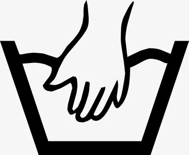 水洗标识高清PNG图免抠