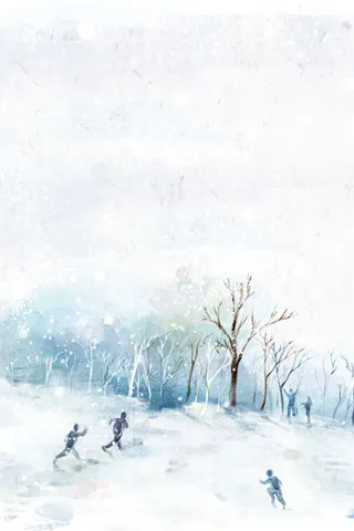 寒露海报背景素材高清