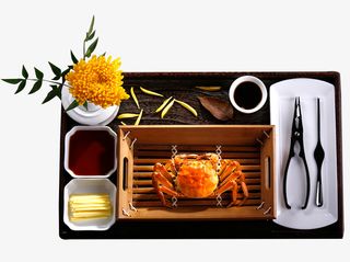 大闸蟹装饰免抠