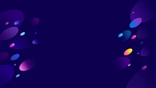 淘宝促销漂浮装饰蓝色广告高清