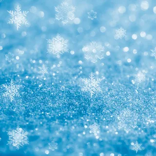 浪漫蓝色晶莹雪花背景高清 浪漫蓝色晶莹雪花背景高清