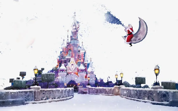 圣诞节场景图免抠