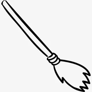 扫帚万圣节对象图标免抠