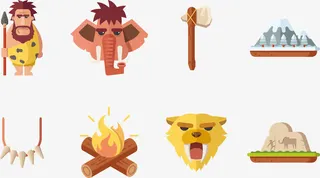 可爱卡通冰川时代图标免抠