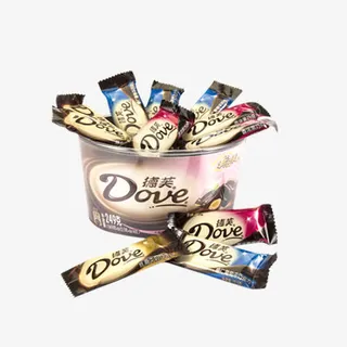 德芙巧克力盒装免抠