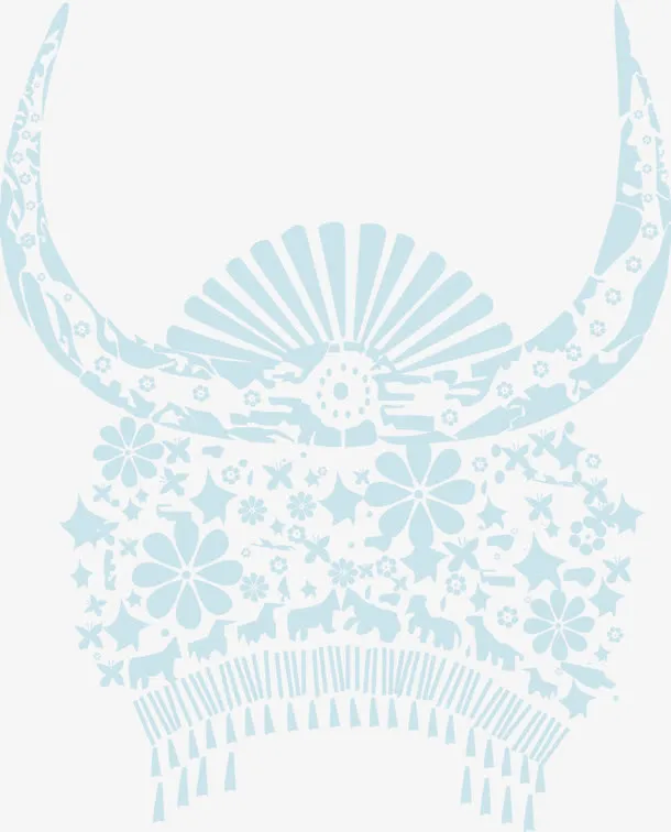 苗族传统服饰花纹免抠