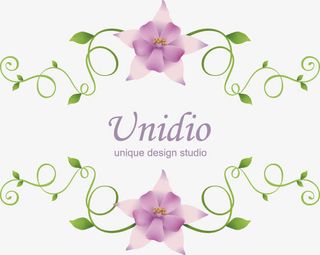 卡通藤蔓花纹边框免抠