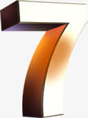 立体数字效果字体设计免抠