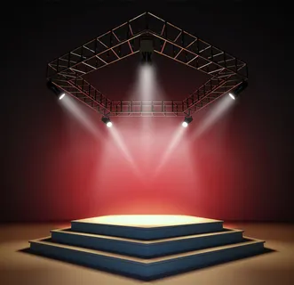 炫丽灯光舞台背景图高清