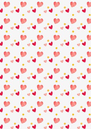 粉色情人节爱心背景