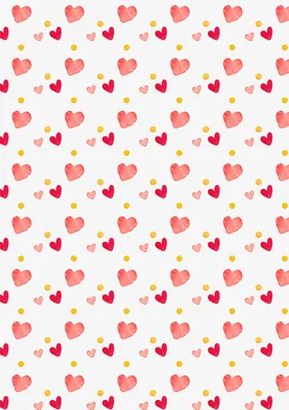粉色情人节爱心背景