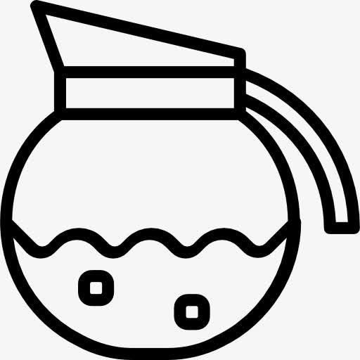 咖啡壶图标免抠