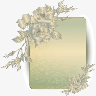 花边框 边框免抠