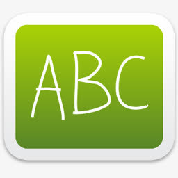 学校黑板图标免抠