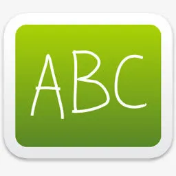 学校黑板图标免抠