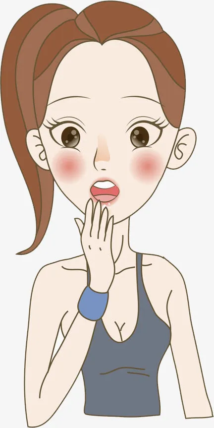 惊讶的女人免抠