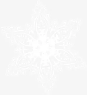 雪花主题海报主题免抠