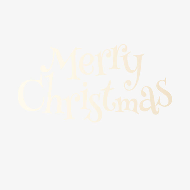 圣诞节的标题免抠