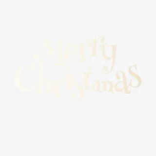 圣诞节的标题免抠