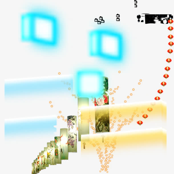 光束效果免抠