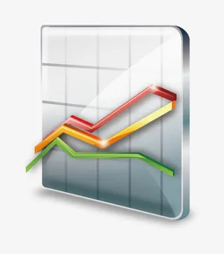 商务数据图表矢量图免抠