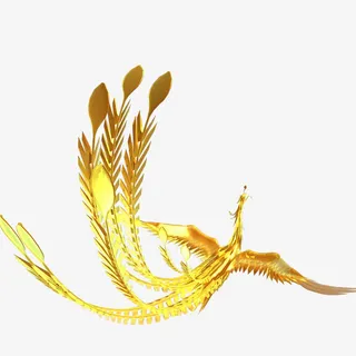 金色的凤凰免抠